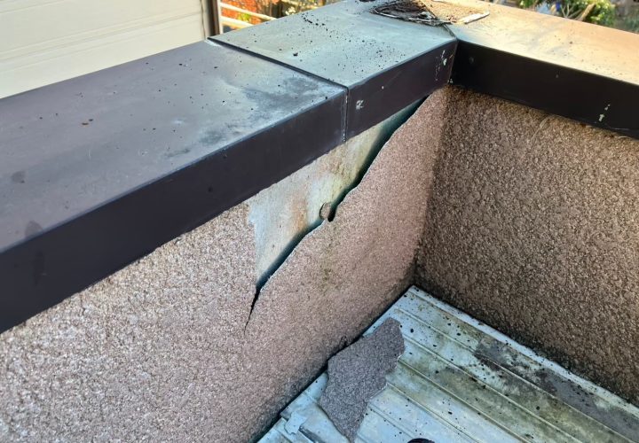 仙台市太白区 笠木 雨漏り