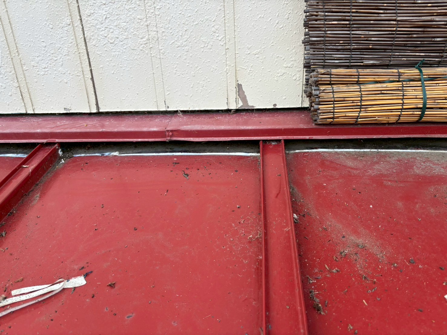 柴田郡 壁際面戸除去 完了